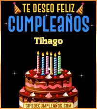 GIF Te deseo Feliz Cumpleaños Tihago